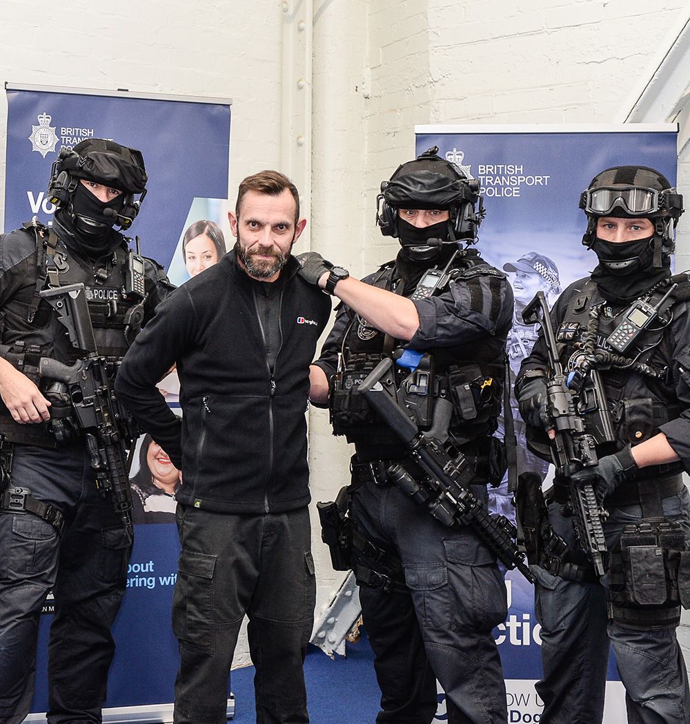 British Transport Police at International Security Expo 2022